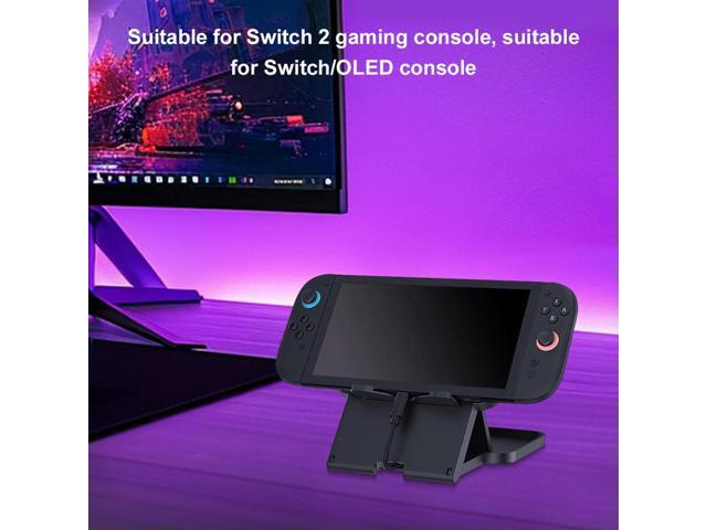 For NS 2 Base Stand Holder Adjustable Multi-Angle Bracket Lightweight Game Console Display Rack for Mobile Phone/Tablet Holder