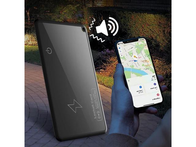 Wireless Charging Card Tracker Bluetooth-Compatible Work with Find My App Item Tracker Waterproof for Purse Passport