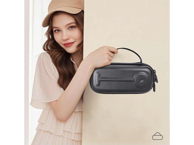 Camera Bag with Lens Cloth Waterproof Hard Shell Scratch-Proof PU Bag for Nintendo Switch2 Accessories
