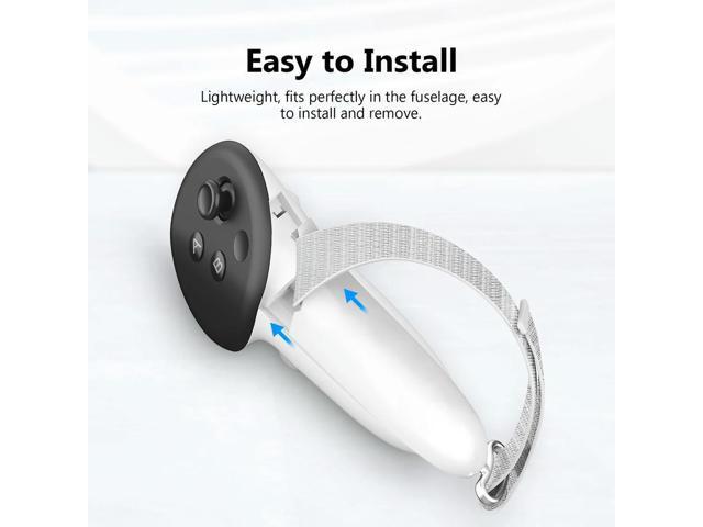 Adjustable Handle Control Sleeve Strap Anti-Slip Anti-Fall with Cover Controller Protective Cover Stra for Quest 3