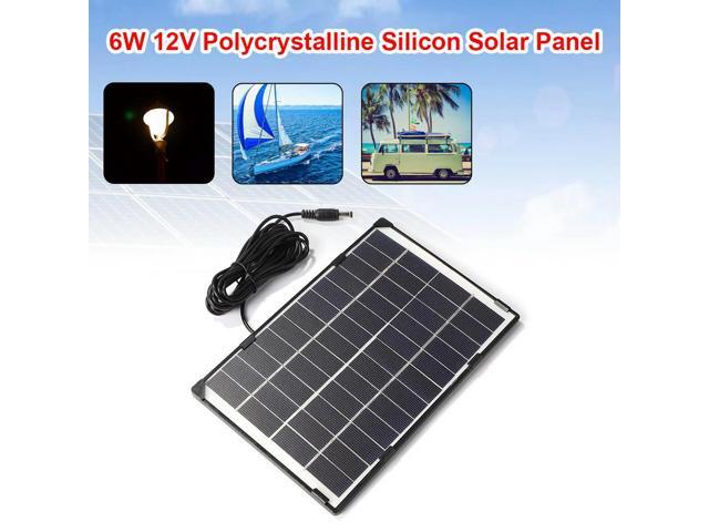 6W Portable Solar Panel Small Power Solar Outdoor Mobile Phone Charger Outdoor Emergency Device Kits