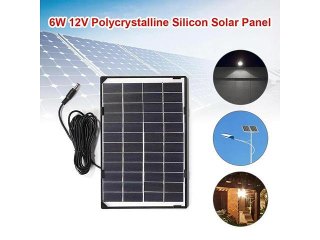 6W Portable Solar Panel Small Power Solar Outdoor Mobile Phone Charger Outdoor Emergency Device Kits