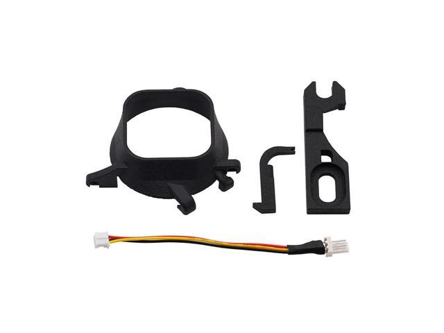 3D Print Fan Mount Kit NF-A4x10 Fan RetroScaler Black 3D Print Mount Kit for Sega Dreamcast DC Video Game Console