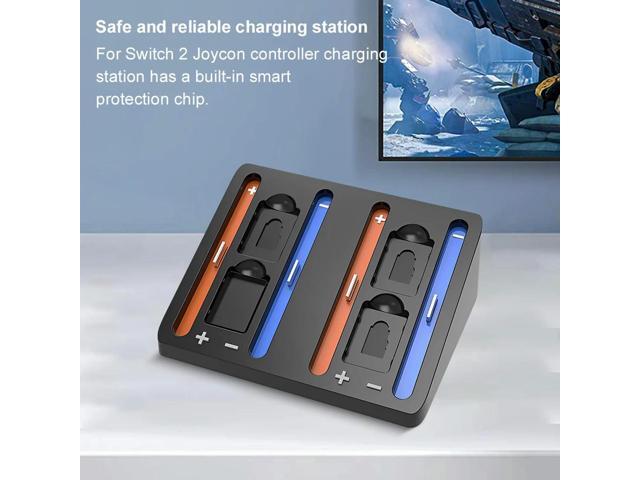 Dock Station for Nintendo for Switch 2 for Joycon Controller W/ Charging Cord Charger Dock Charging Station for Joy-Con Charging