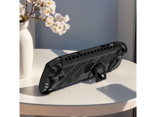 For Claw Handheld Console TPU Case Soft Skin Cover Case with Kickstand Full Protective Shell Anti-Scratch Game Accessories