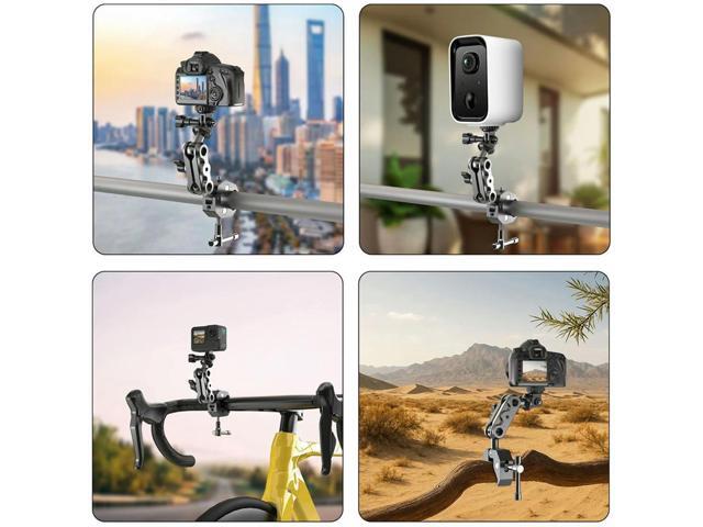 Handlebar Mount Bracket Aluminum Alloy Motorcycle l Stand Lightweight Bicycle Cycling Clip for Round Bar Square Bar Tabletop