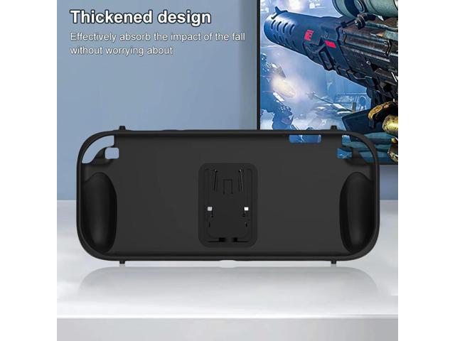 TPU Case for Nintendo for Switch 2 Protective Skin Cover Anti-Drop Protective Case Sleeve with Stand Ergonomic Handle Grip Cover