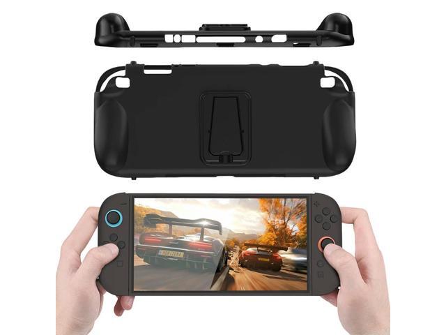 TPU Case for Nintendo for Switch 2 Protective Skin Cover Anti-Drop Protective Case Sleeve with Stand Ergonomic Handle Grip Cover