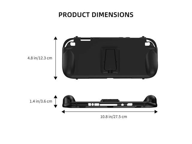 TPU Case for Nintendo for Switch 2 Protective Skin Cover Anti-Drop Protective Case Sleeve with Stand Ergonomic Handle Grip Cover