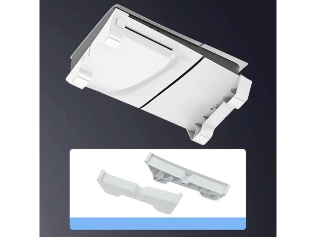 Horizontal Bracket Stand Anti-Slip Cooling Horizontal Base Dock Mount Holder for PS5 Slim Disc & Game Console