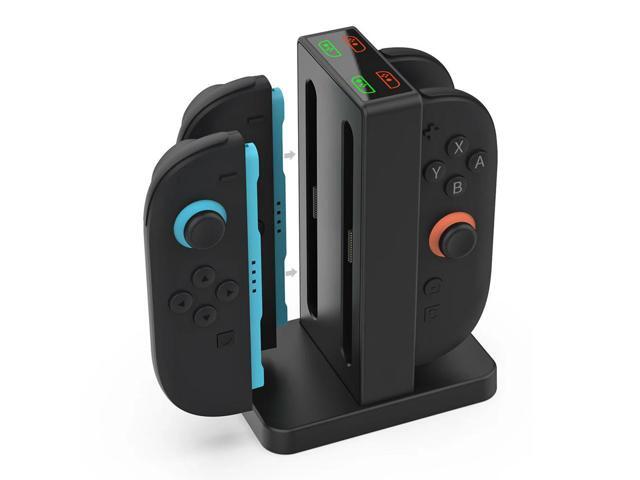 Controller Charger 4 in 1 Magnetic Controller Charger Stand Station Magnetic Charger Station for Nintendo Switch2