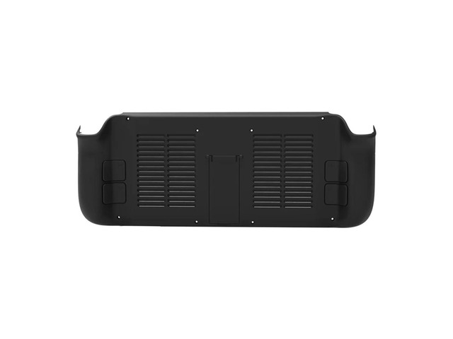 Plastic Rear Cover with Screwdriver Screws Portable Cooling Protective Cover with Support Replacement Accessories for Steam Deck