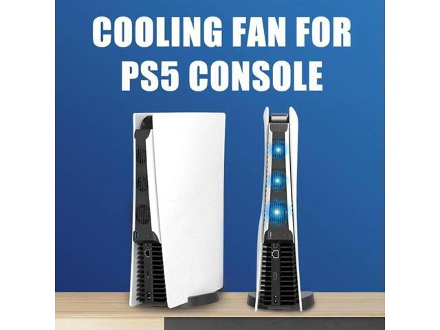Console Vertical Stand Game Controller Cooling Fan Mount Bracket Gamepad Controller Clip Stand for Play Station PS 5