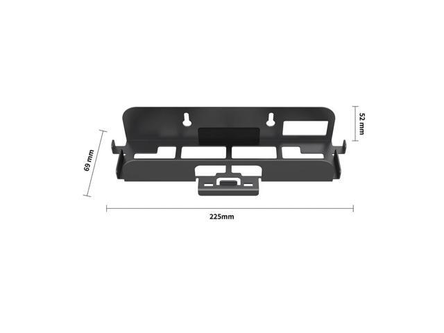Wall Mounted Host Stand for Switch 2 Game Console Host Rack Game Console Wall Mounted Holder Bracket W/ Controller Hook