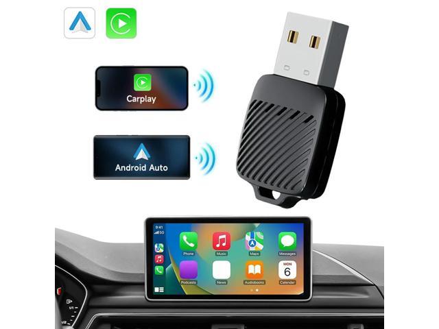 2 in 1 Wireless CarPlay Android Auto Adapter Carplay AI Box Convert Wired To Wireless Wireless CarPlay Adapter for Factory Wired