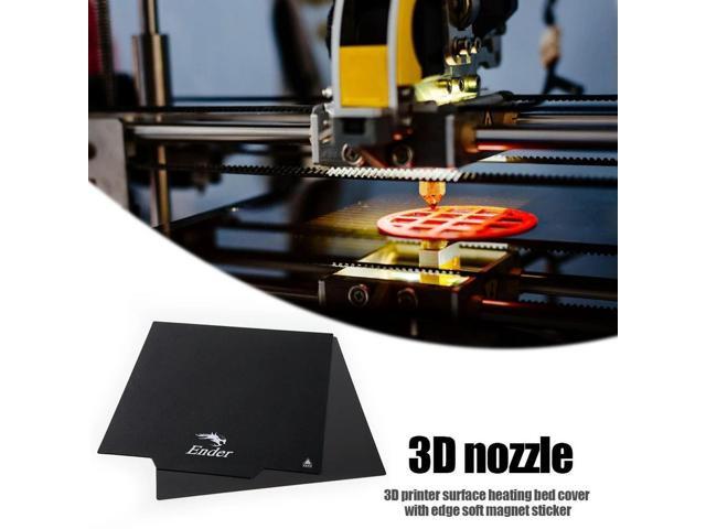 Heatbed Platform Square Build Surface Glass Plate 3D Printer Flexible Removable Magnetic Build for Ender 3 Pro CR-20