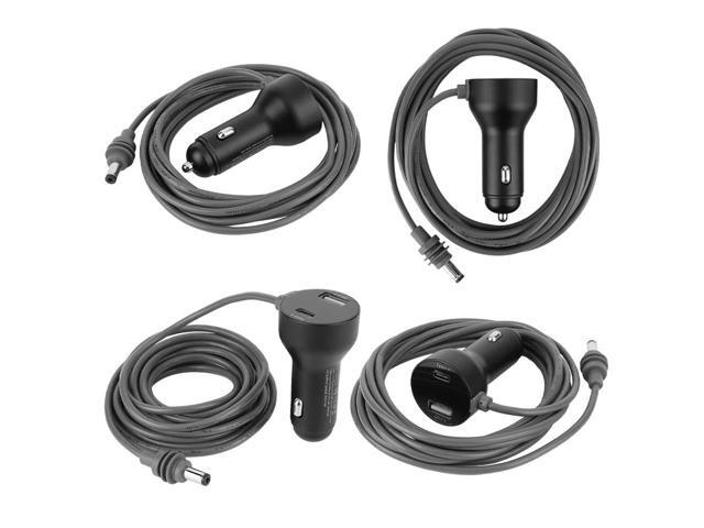 For Starlink Mini 3-in-1 Cable 12V-24V Cigarette Lighter Adapter USB C/USB A Ports for Starlink Mini Accessories