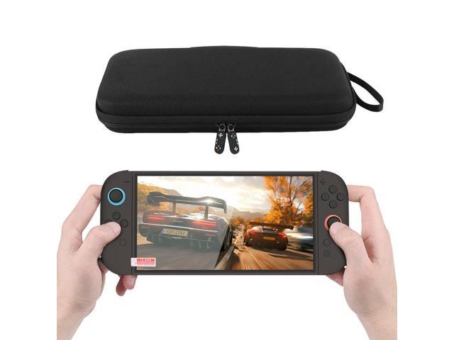 EVA Carrying Case & Screen Protector for Switch 2 Portable Bag with 10 Game Cards Holder Organizer Bag Games Accessories