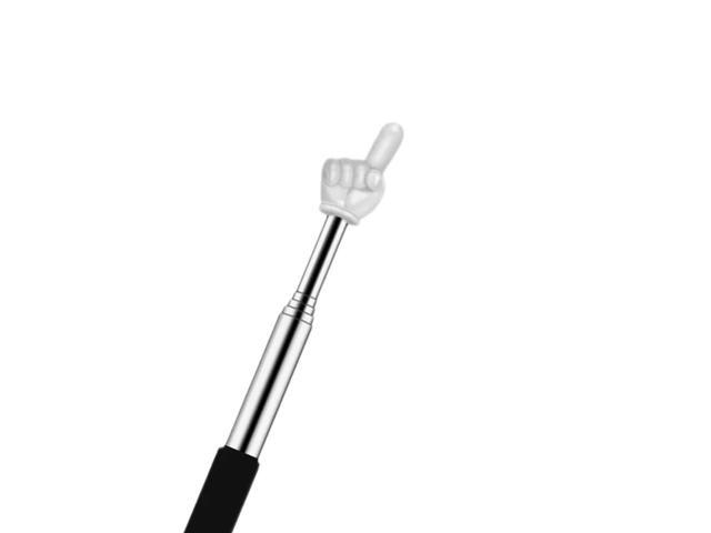 10Pcs Teacher Pointer Sticks Stainless Steel Extendable Hand Pointer Cute Retractable Classroom Pointers for Elementary School
