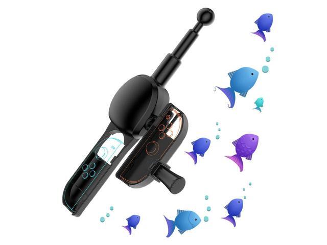Fishing Rod for Nintendo for Switch 2 Joy-Con Fishing Game Accessories Game Handle Grip Handle Stand Holder for Fishing Spirits