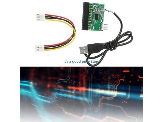 1.44MB 3.5inch Floppy Drive Connector 34 Pin to USB Cable Adapter PCB Board Disk to Floppy Disk Drive Connector