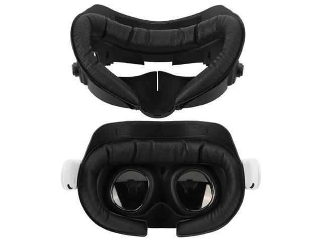 6 in 1 Cushion Pad Foam Replacement PU & Ice Silk Foam Face Cushion Height-Adjustable Facial Bracket Lens Cloth for Quest 3