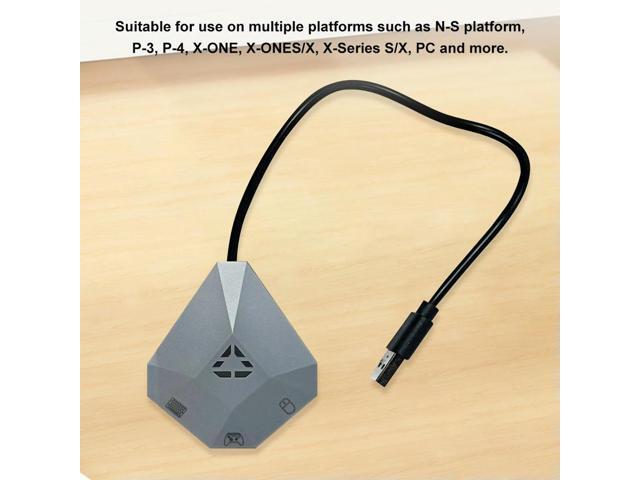USB Wired Game Controller Converter Mobile Gamepad Keyboard Mouse Adapter for NS/4/3/Xbox One