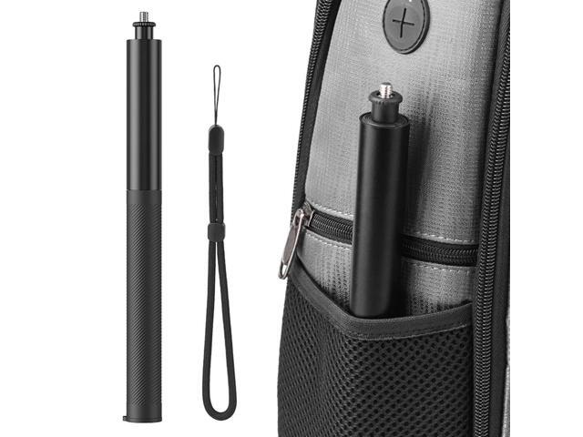 Carbon Fiber Selfie Stick 1/4 Inch Screw Invisible Selfie Stick Lightweight Extended Monopod for Panoramic Camera Action Camera