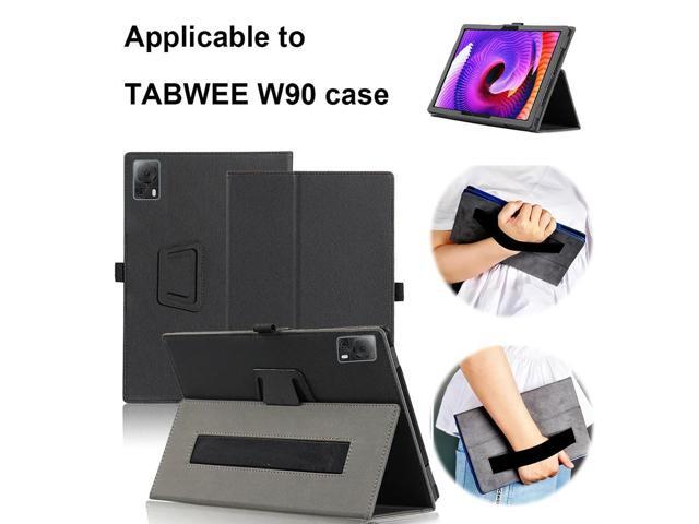 For Tabwee W90 Tablet Protective Case Wear Resist Hand-Held Leather Tablet Case Folio Stand Magnetic Cover Tablet Protect Case