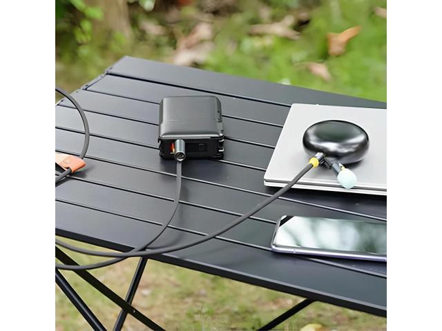 240W USB C Multi Charging Cable with Lighter & LED Lighting Fast Phone Charging Cord Outdoor Camping Fast Charging Cable