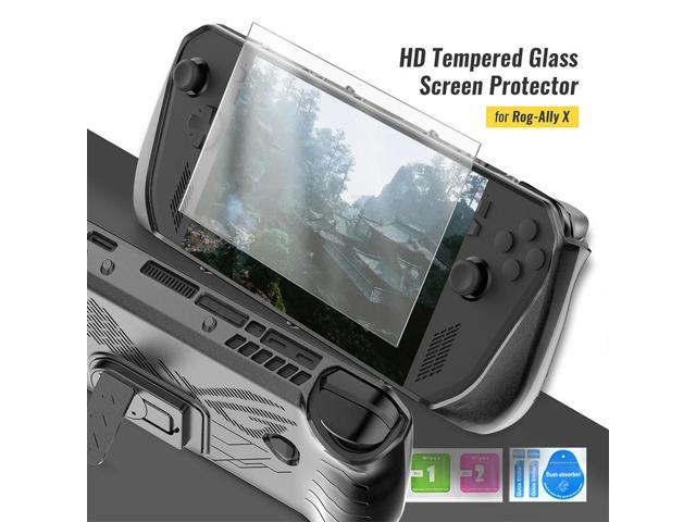 For ROG Ally X TPU Protective Case Cover Drop-proof with Stand Protector Shell Sleeve Protective Skin Case Game Accessories