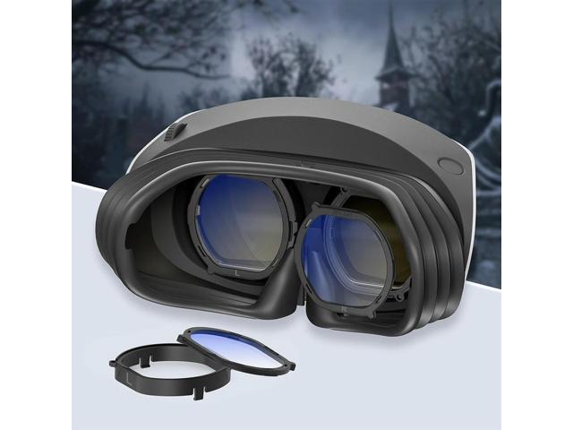Virtual Reality Prescription Lens Protection Resin Lenses Magnetic Quick Disassemble Frame for PS VR2 Accessories