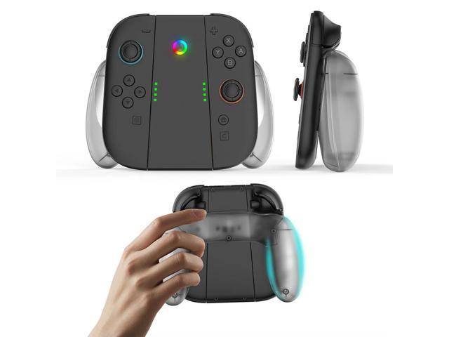 Charging Grip for NS2 Controller Comfort Grip Wear Resist Portable Handle Charger Dock Gamepad Support Bracket Game Accessories