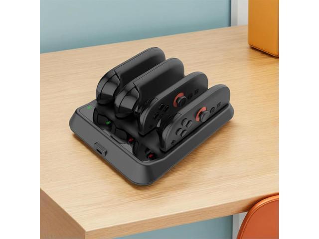 Charging Dock 4 in 1 Magnetic Controller Charger Stand Station Magnetic Charger Station for Nintendo Switch2 Accessories