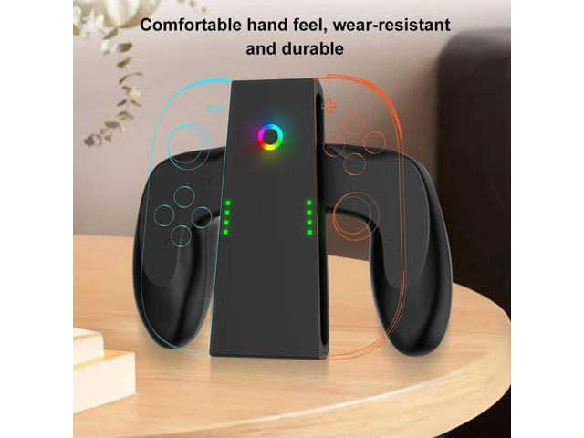 Charging Grip for Nintendo for Switch 2 Joy-Con Portable Charger Dock ABS Controller Charger Controller Grip Handle for Switch 2