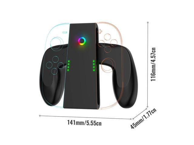 Charging Grip for Nintendo for Switch 2 Joy-Con Portable Charger Dock ABS Controller Charger Controller Grip Handle for Switch 2