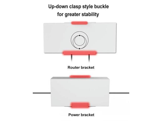 Wall Mounting Bracket Wall & Roof Installation l Kit Router Mounting Kit for StarLink Gen3 V3 Router Power