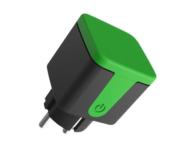 Plug Mini Socket Power Monitor EU Plug Remote Timing Function Work with Alexa Google Assistant
