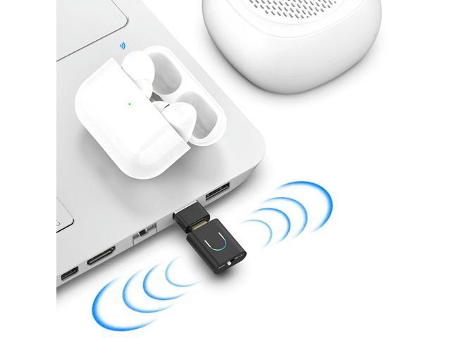 Audio Transmitter Bluetooth-Compatible 5.4 Audio Adapter with Auracast Audio Dongle Adapter Wireless Adapter for PC TV PS 4/5