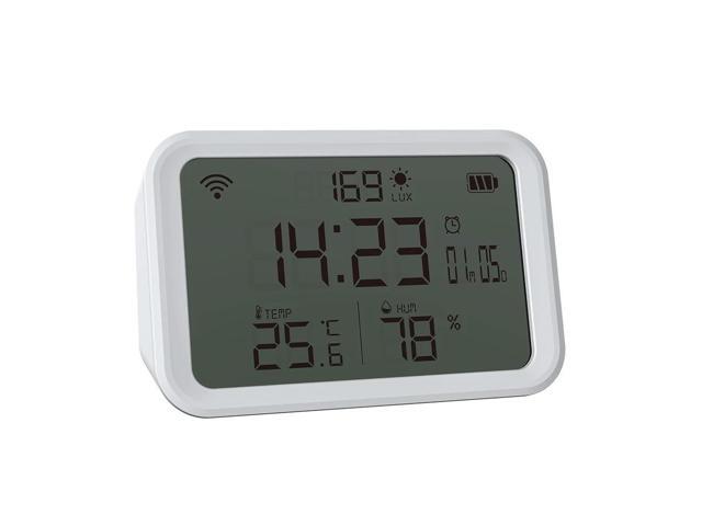 Tuya Temperature Humidity Meter Powered 4 in 1 Temperature Humidity Sensor 2.4GHz Bluetooth-compatible 5.0