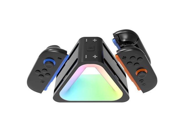 Controller Charger with RGB Lights Charging Dock Charging Station for Nintendo Switch2 Joy-Con Accessories