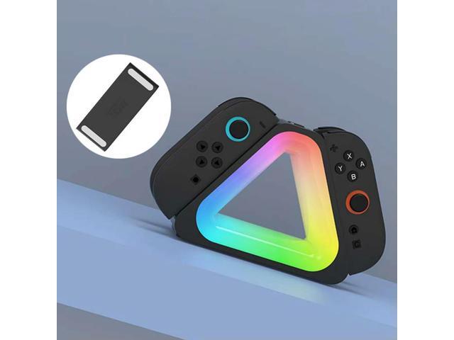 Controller Charger with RGB Lights Charging Dock Charging Station for Nintendo Switch2 Joy-Con Accessories
