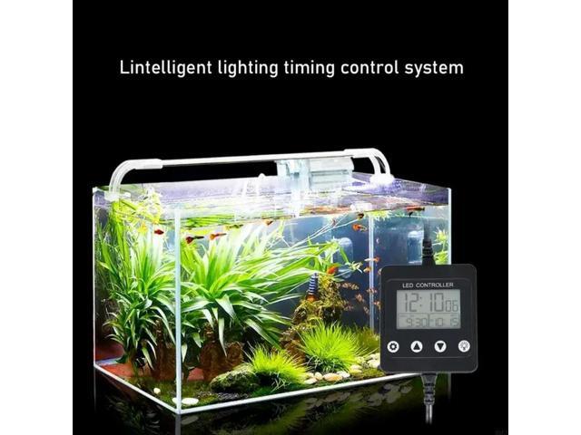 Energy Saving Automatic Fish Aquariums Light Controller With Adjustable Brightness and Timer Setting Easy Operation