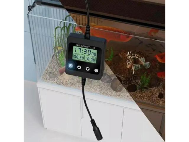Energy Saving Automatic Fish Aquariums Light Controller With Adjustable Brightness and Timer Setting Easy Operation