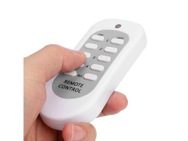 2pcs UK Plug Home House Power Outlet Light Switch Socket Wireless Remote Control