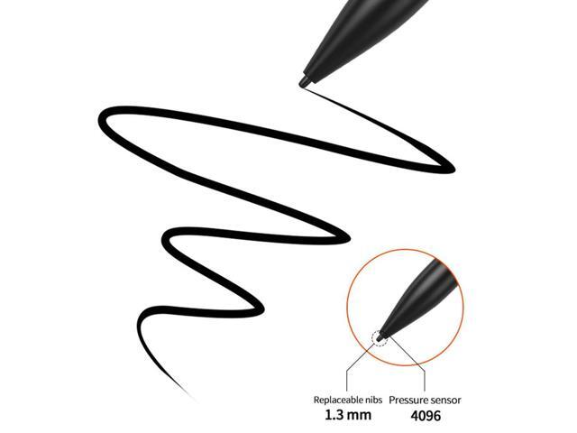 EMR Stylus Pen for Remarkable 2 Tablet Touch Pen with Eraser Tilt 4096 Sensitivity Palm Rejection for /Wacom/EMR Devices