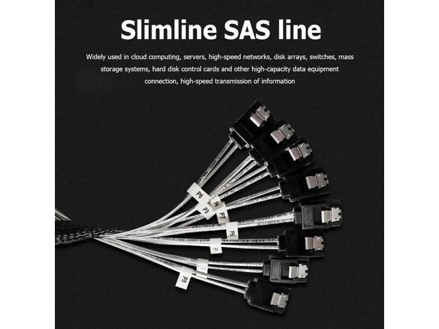 50cm Computer Server Adapter Cable for Cloud Computing Servers High-speed Networks Disk Arrays Switches
