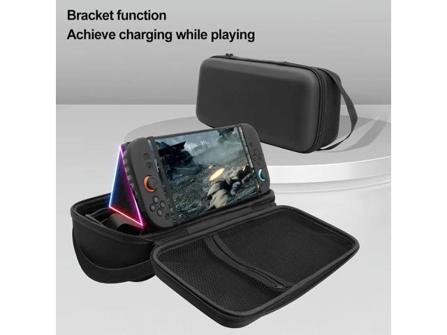For NS2 Game Console Case Anti-Fall Portable Travel Organiser with Bracket Console Protective Handbag Gaming Accessories