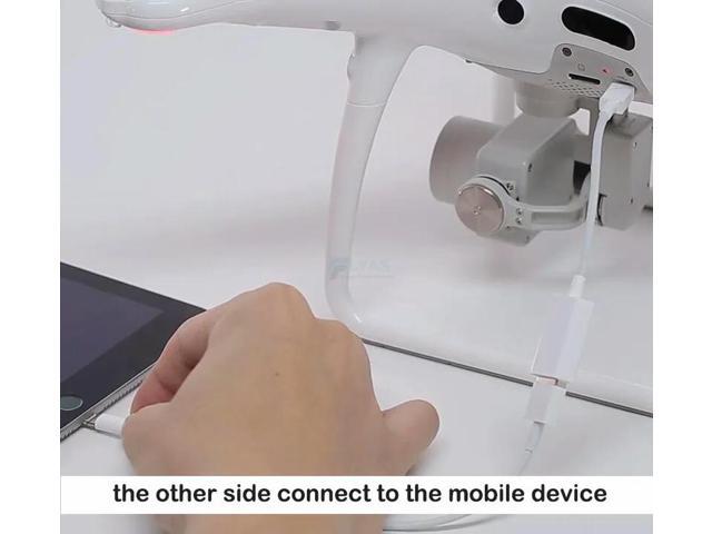USB OTG Adapter Cable Apply to firmware upgrade for Phantom 4 Pro/Adv/V2.0 Drone