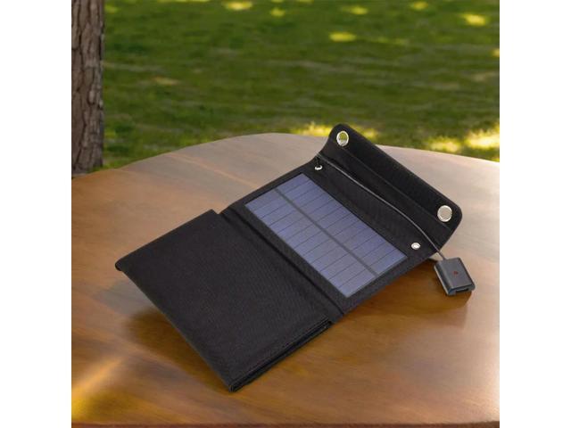 15W Portable Solar Panel IP65 Waterproof Foldable Solar Charger Lightweight Solar Power Station for Car Boat Caravan Camp